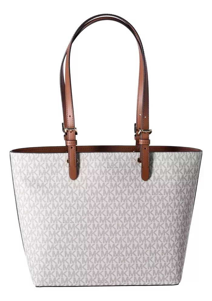 Bolsa de Ombro Michael Kors Grande Branca