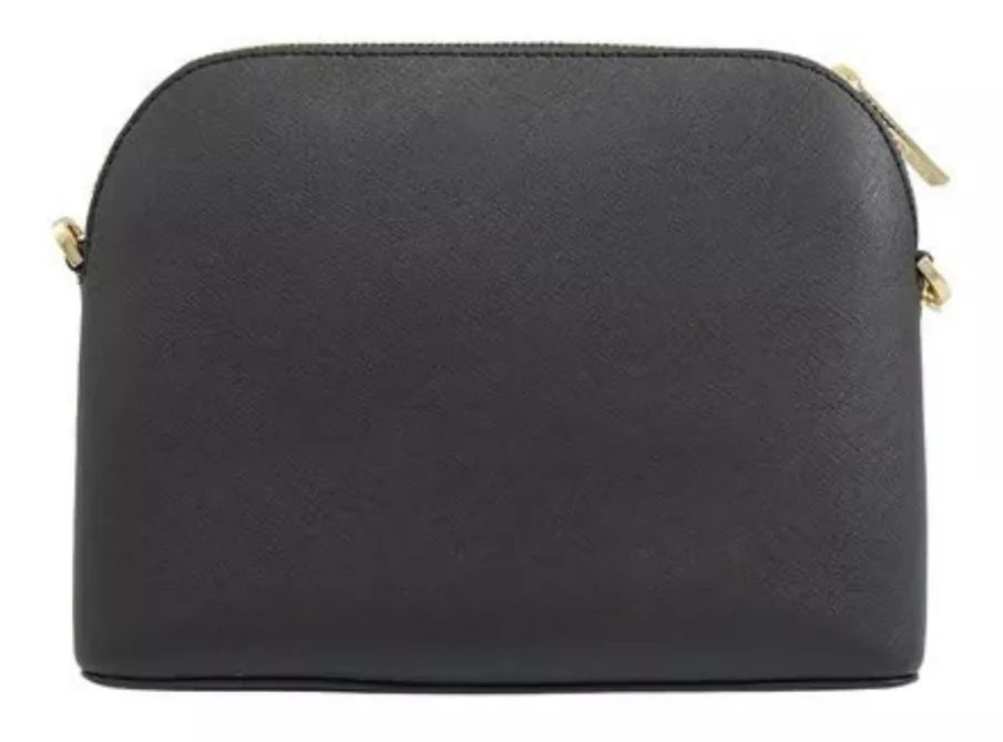 Bolsa Transversal Curva Michael Kors Preta