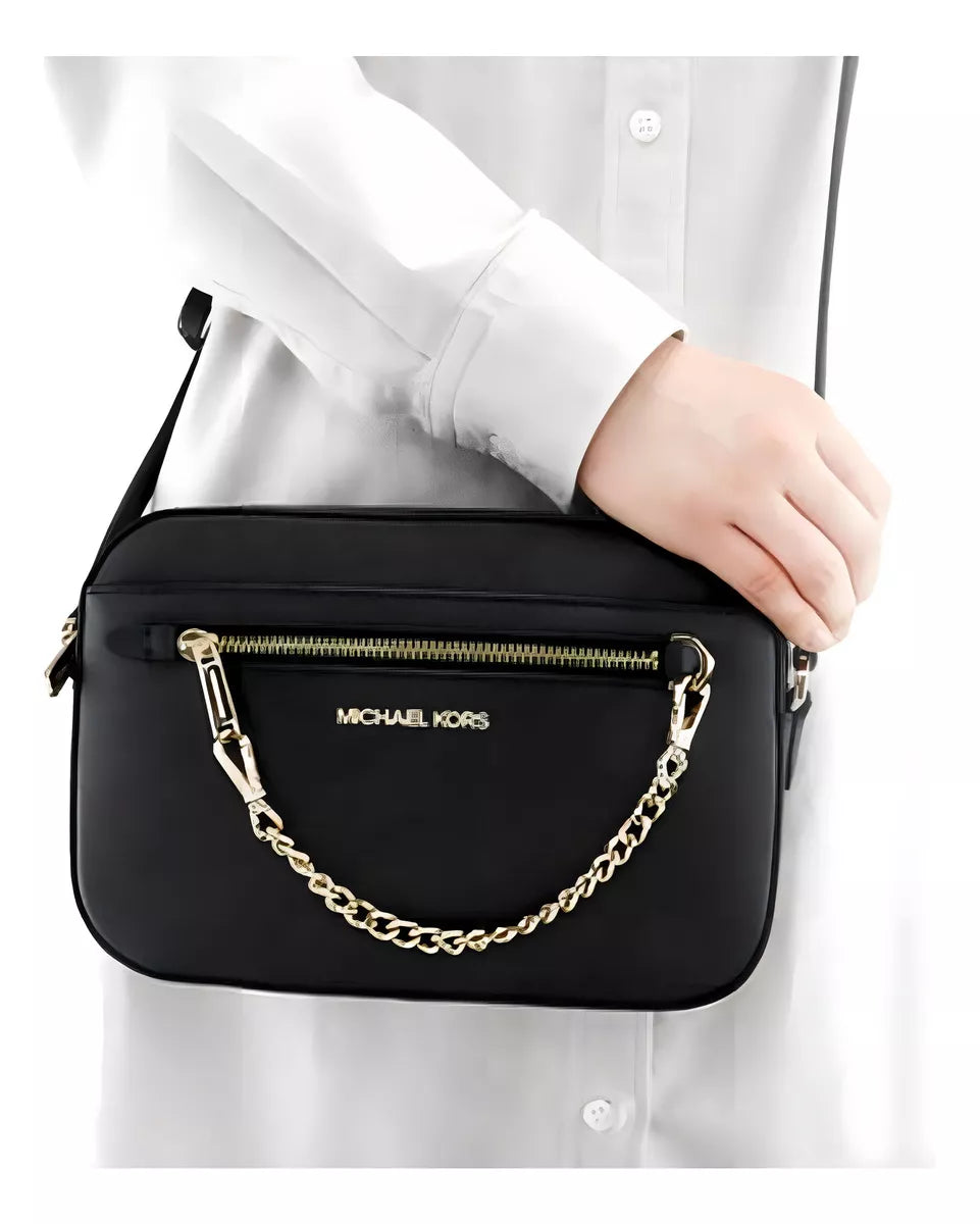 Bolsa Transversal Preta Michael Kors