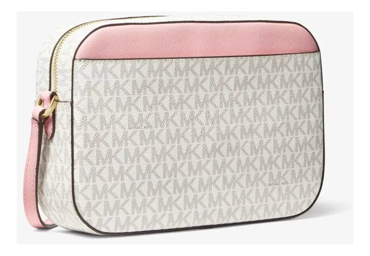Bolsa Transversal Michael Kors Chain Duo Rose
