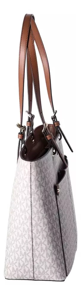 Bolsa de Ombro Michael Kors Grande Branca