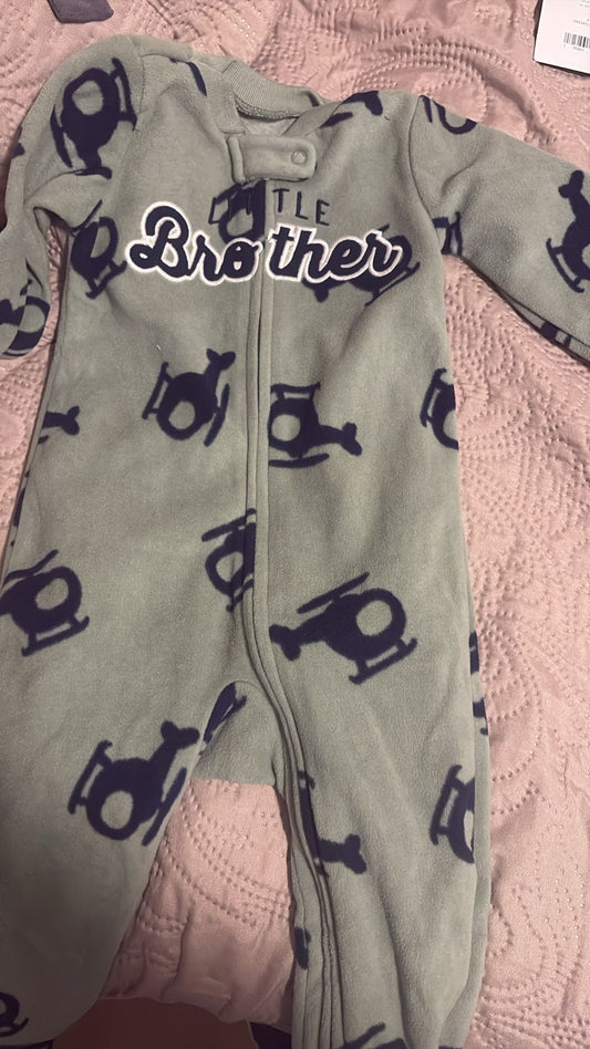 Macacão Cinza Helicóptero