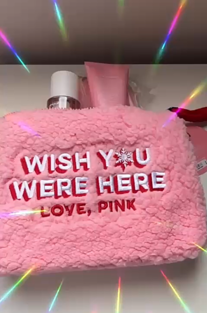 Kit Victoria’s Secret Pink Warm & Cozy - 4 Peças