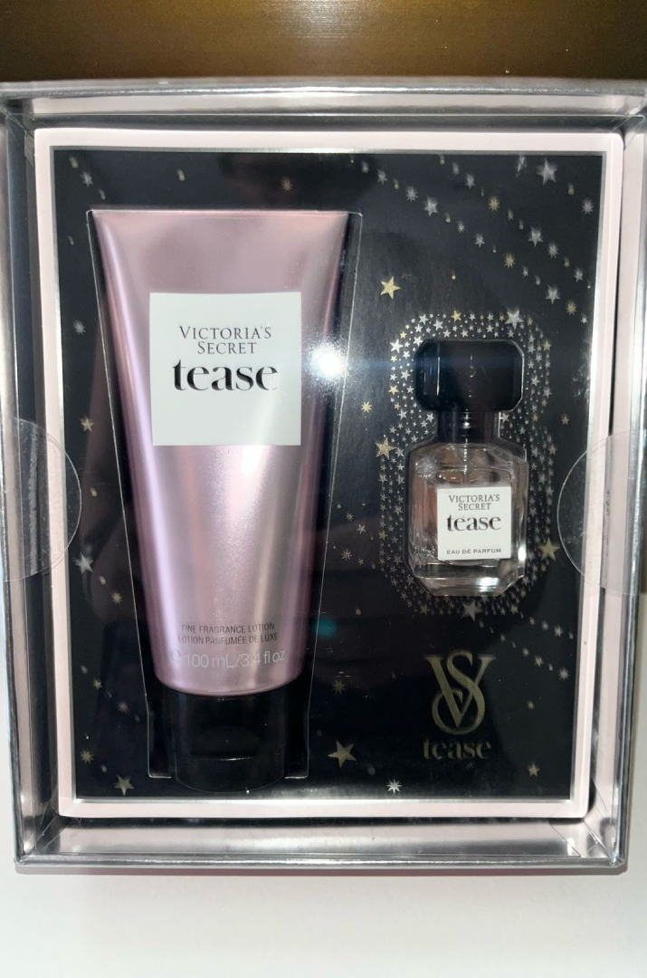 Kit Victoria's Secret Tease - Mini Perfume & Creme Hidratante