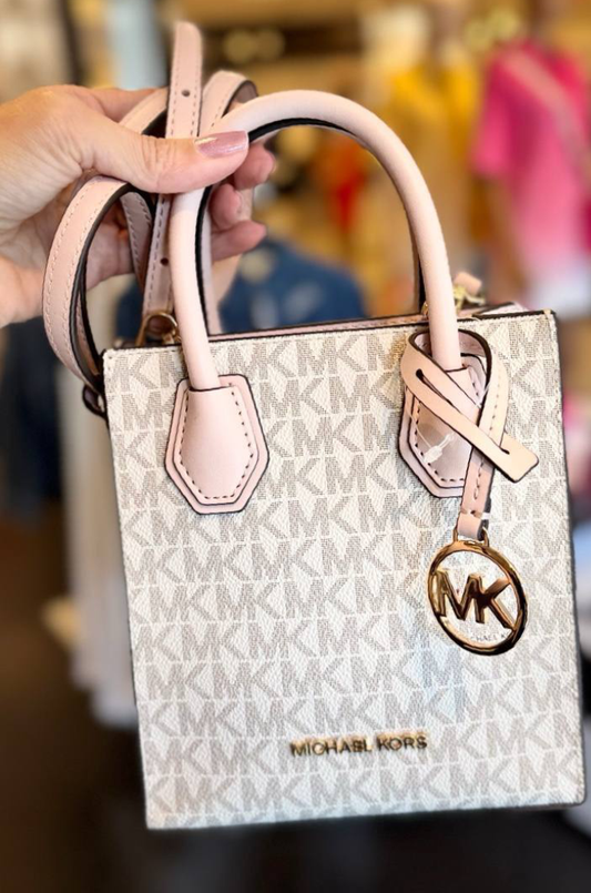 Bolsa Michael Kors Mercer Small Rosa