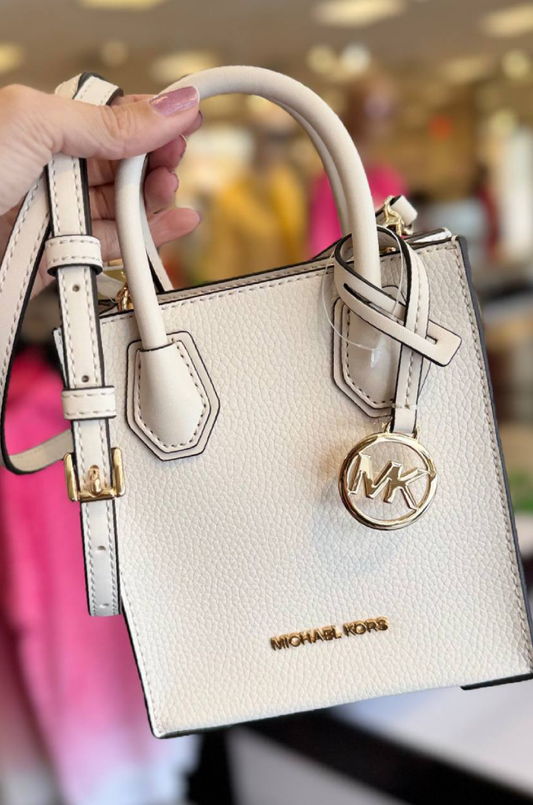 Bolsa Michael Kors Mercer Small Creme