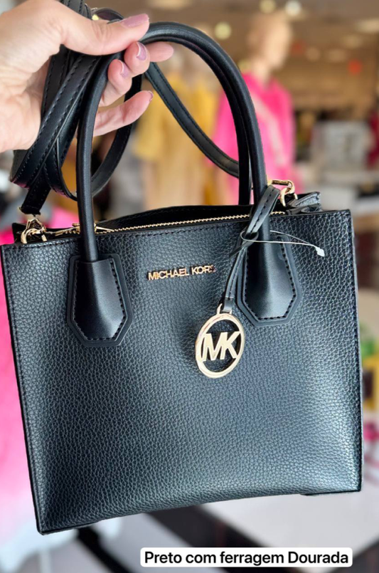 Bolsa Tiracolo Michael Kors Média Preta