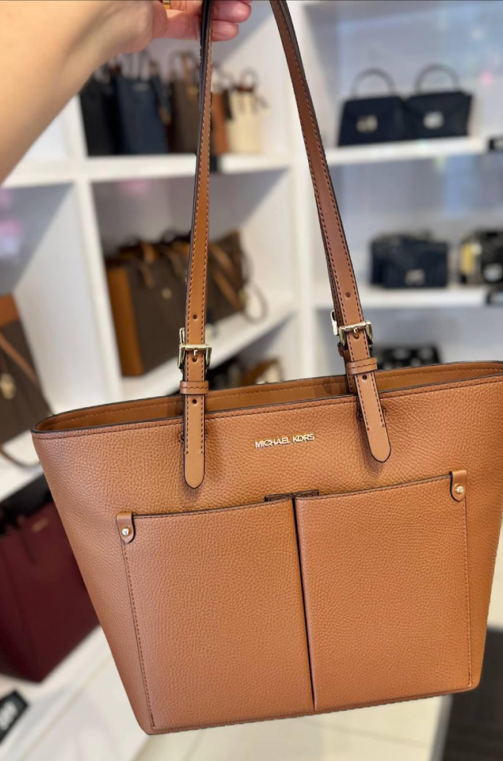 Bolsa de Ombro Michael Kors Grande Marrom