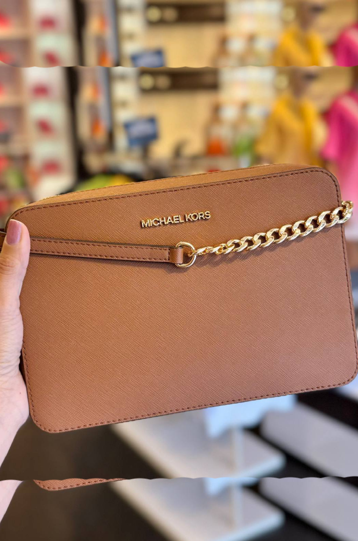 Bolsa Transversal Michael Kors Marrom