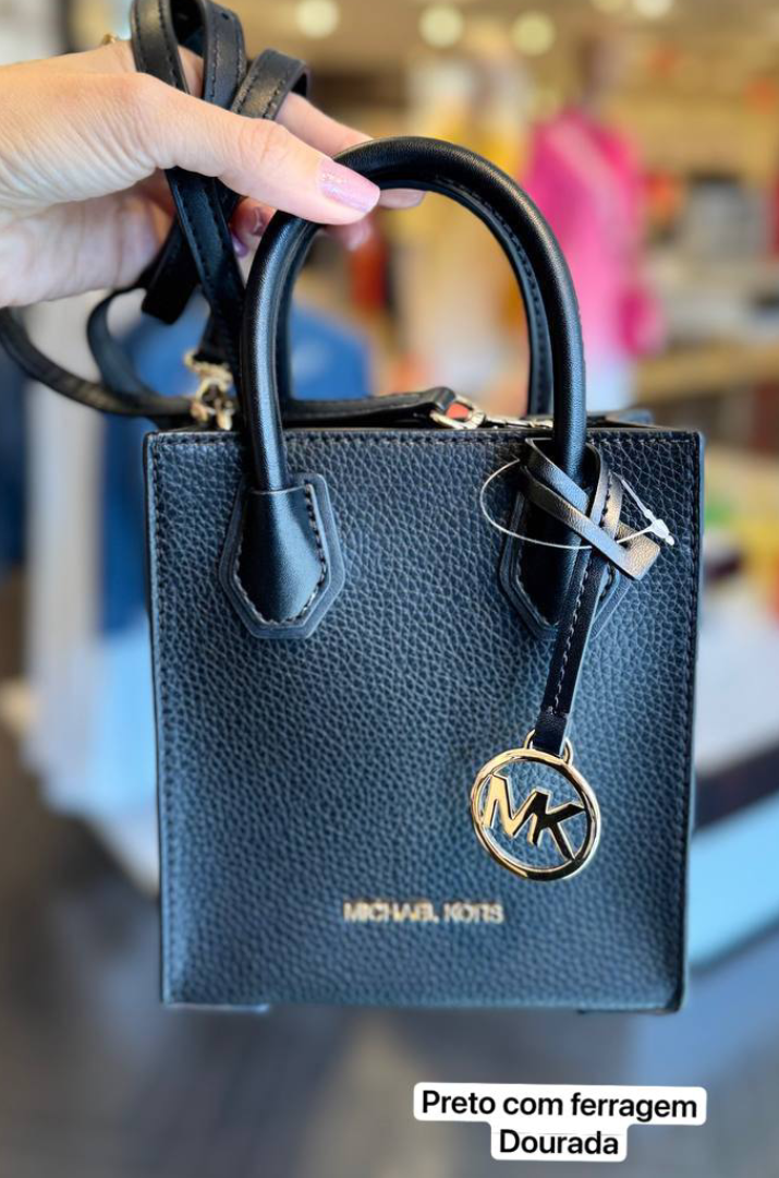Bolsa Michael Kors Mercer Small Preta