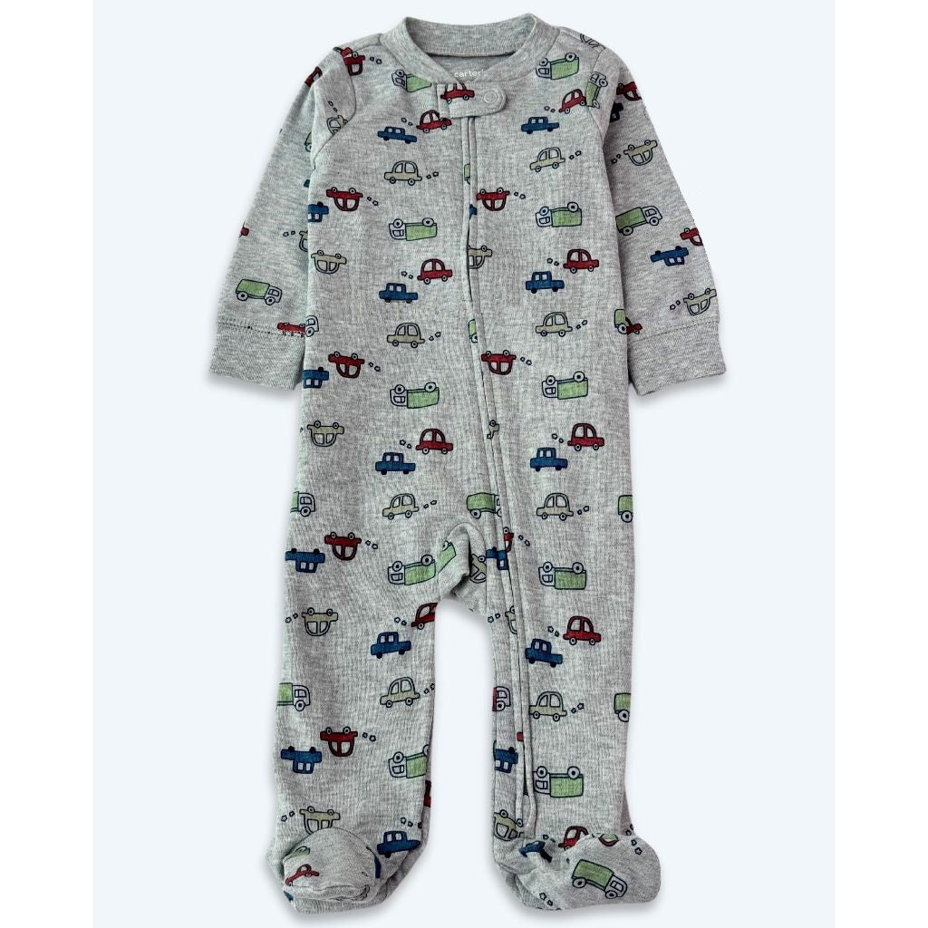 Macacão Carter's Cinza - Carros