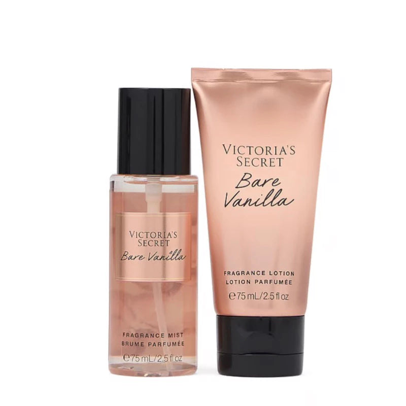 Kit Victoria's Secret Bare Vanilla - Body Mist & Loção Hidratante