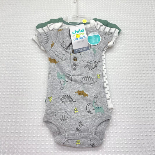 Kit Body Carter's Prematuro Dinossauros